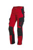 FHB ALMA Arbeitshose Damen  rot-schwarz 