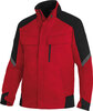 FHB FRANK Arbeitsjacke  rot-schwarz 