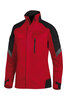 FHB ANDREA Arbeitsjacke Damen  rot-schwarz 