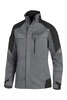 FHB ANDREA Arbeitsjacke Damen  grau-schwarz 