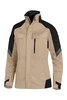 FHB ANDREA Arbeitsjacke Damen  beige-schwarz 