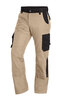 FHB BRUNO Arbeitshose  beige-schwarz 