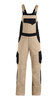 FHB ECKHARD Latzhose  beige-schwarz 