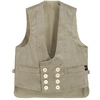 FHB EMIL Zunftweste TRENKERCORD  beige 