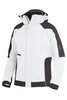 FHB WALTER Softshelljacke  weiß- anthrazit 