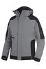 FHB WALTER Softshelljacke  grau-schwarz 