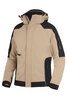 FHB WALTER Softshelljacke  beige-schwarz 