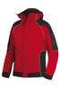 FHB WALTER Softshelljacke  rot-schwarz 