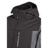 FHB JANNIK Softshelljacke  grau-schwarz 
