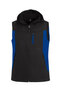 FHB JUSTUS Softshellweste  royal-schwarz 