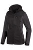 FHB JULIA Softshell-Jacke Damen  anthrazit-schwarz 