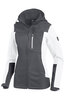 FHB JULIA Softshell-Jacke Damen  weiß- anthrazit 