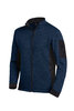 FHB CHRISTOPH Strick-Fleece-Jacke Herren  marine-schwarz 