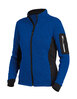 FHB MARIEKE Strick-Fleece-Jacke Damen  royal-schwarz 