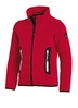 FHB MATS Strick-Fleece-Jacke Kinder  rot 