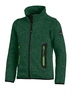 FHB MATS Strick-Fleece-Jacke Kinder  grün 