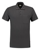 Tricorp Poloshirt Bicolor Brusttasche Darkgrey-Black 